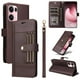 thumbnail image 1 of FOXDOCK Funda tipo Cartera para OPPO Reno 14 Pro 5G – Cubierta de Cuero PU con Múltiples Ranuras, Bolsillo para Efectivo y Correa de Muñeca, 1 of 6