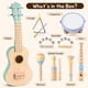 thumbnail image 3 of Set musical 8 en 1 MGparty de madera con ukelele infantil, 3 of 3