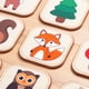 thumbnail image 3 of Juego de combinación de fieltro Peapod Play Woodland Animal Theme, 1-4 años, 3 of 9