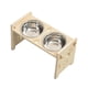 thumbnail image 1 of Comedero Elevado Para Gatos, Antideslizante, Ajustable, Para Perros, Gatos, Gatitos Y Cachorros, Color Madera., 1 of 5
