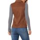 thumbnail image 3 of INSPIRE CHIC Chaleco de Utilidad sin Mangas de Mujer de Imitación de Gamuza con Botones, Chaqueta de Carga con Bolsillos y Cuello Abatible Marrón 3XL, 3 of 7