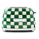 thumbnail image 1 of Tostadora MACKENZIE-CHILDS de 2 rebanadas Emerald Check, 1 of 7