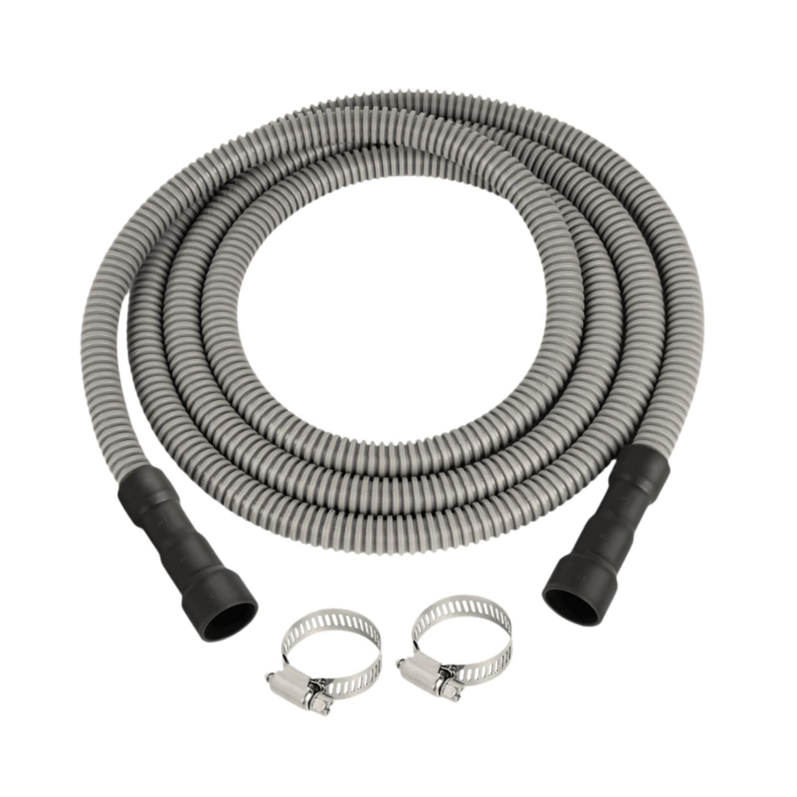 Magideal - Manguera De Desagüe Para Lavavajillas, 1 Pieza, Tubo De Descarga De Extensión Universal, Construcción En Pp, Diseño Flexible, Fácil Instalación Con Ab