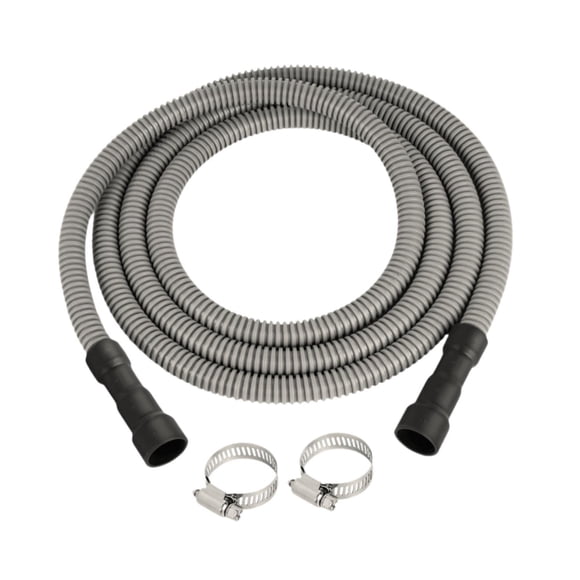 Manguera de desagüe para lavavajillas, 1 pieza, tubo de descarga de extensión universal, construcción en PP, diseño flexible, fácil instalación con ab