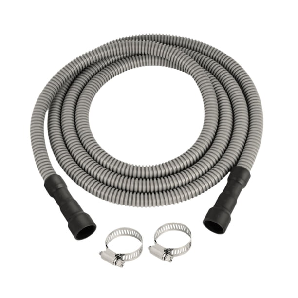 Manguera de desagüe para lavavajillas, 1 pieza, tubo de descarga de extensión universal, construcción en PP, diseño flexible, fácil instalación con ab