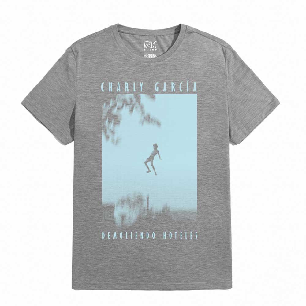Fanshirt - Polera Estampada Charly Garcia Demoliendo Hoteles