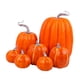 thumbnail image 2 of 7 Piezas De Calabazas Falsas, Modelo De Bricolaje, Calabazas Falsas De Espuma Para La Mesa De Halloween, Otoño, Naranja, 2 of 3
