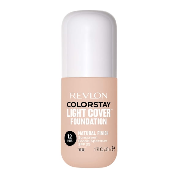 Base líquida Revlon ColorStay Light Cover 110, color marfil, 30 ml