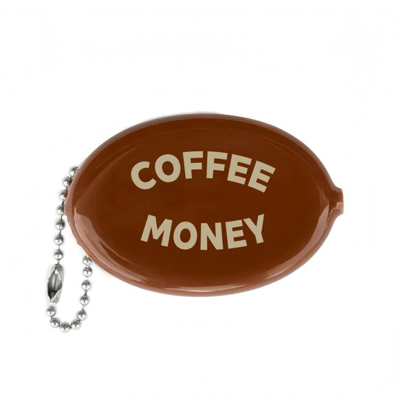 Monedero de goma GRABOVOI 8x5 cm Coffee Money