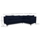 thumbnail image 3 of Seccional Alanna Chenille Tipo Lino Azul 3 Cuerpos, 3 of 3