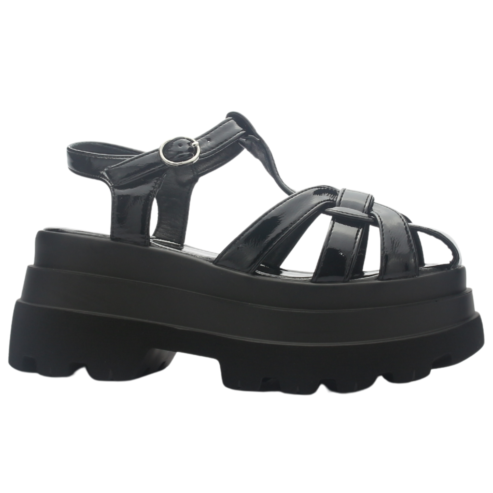 Sandalia De Mujer Negro Casual Chalada Villa-13