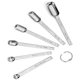 thumbnail image 4 of Juego de tazas y cucharas medidoras Hudson Essentials de acero inoxidable, 4 of 9