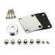 thumbnail image 3 of Juego De Placas De Mástil Para Guitarra Eléctrica, Juego De Herrajes Para Guitarra Eléctrica, Bajo, Argent, 3 of 3