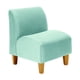 thumbnail image 1 of Poltrona Soft 1C Felpa 04 Verde Agua, 1 of 4