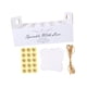 thumbnail image 1 of Kit De Bandeja De Cono De Confeti, Pétalos DIY, Decoración De Boda Para Regalo, Fiesta, Cumpleaños, Blanco Y 20 Agujeros, 1 of 3