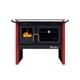 thumbnail image 1 of Cocina a Leña combustión lenta KA100 Rojo, 1 of 3