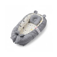 Babyluna - Nido Colecho Premium Cuna Portátil Con Almohada Gris