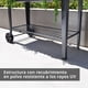 thumbnail image 3 of Jardinera con Ruedas Stone Grey SunnyYard 1 un, 3 of 6