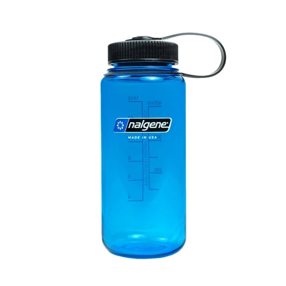 Water Bottle Nalgene Wide Mouth 500mL BPA-Free Slate Blue