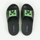thumbnail image 3 of Sandalia Slide Niño Negro Creeper Minecraft, 3 of 4