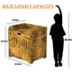 thumbnail image 2 of Baúl de Almacenamiento de Madera Aenuert Organizador Pequeño en Cubo, 2 of 6