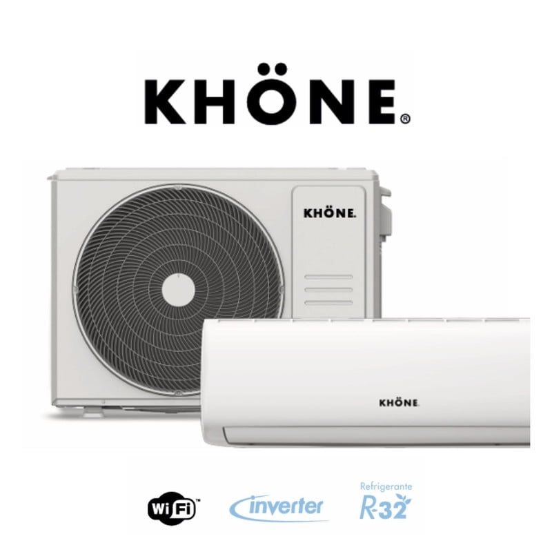 Aire Acondicionado Tipo Split Muro De 22000 Btu Khone Inverter R32
