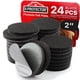 thumbnail image 1 of Protectores para muebles X-Protector, 24 piezas, fieltro redondo de 5 cm, 1 of 6