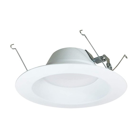 Nora Lighting NOXAC-563130WW Aro de remodelación redondo blanco 5/6" 3000K