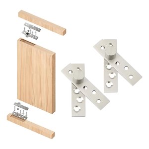 Genérica - Bisagra Pivotante De Acero Inoxidable Puerta 160 Kilos