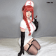 thumbnail image 3 of Cosplay Makima Enfermera Chainsaw man, 3 of 5