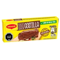 Caldo Sabor Costilla (8 Tabletas) Caja 80 G Maggi