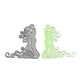 thumbnail image 4 of Plantilla HGSALK Cutting Dies para boda, novia, novio y amante, 4 of 6
