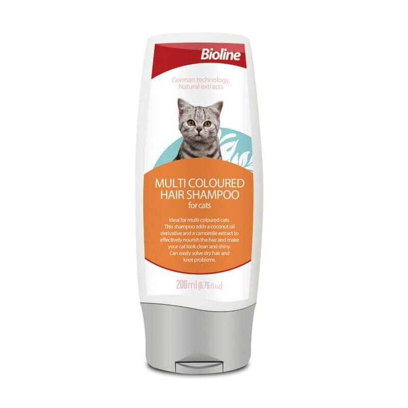 Bioline - Shampoo Gato Multicolores, 200ml