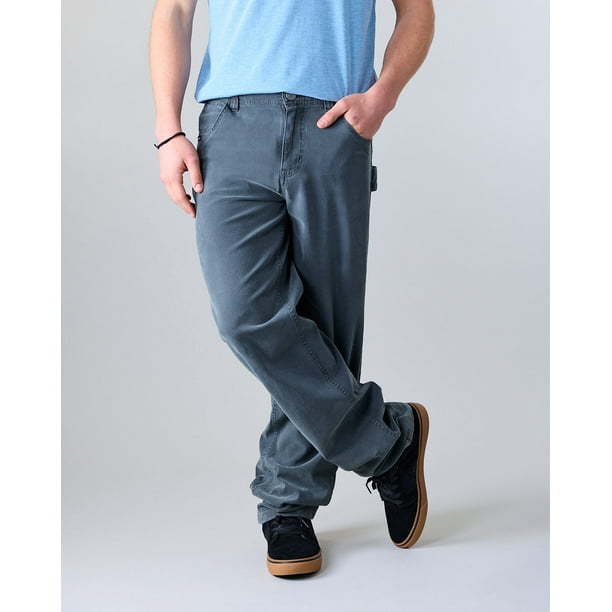 Pantalón Carpintero Junior Twill procesado XV4360 Gris Polemic
