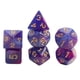 thumbnail image 1 of 7x Dados Poliédricos Juego De Fiesta Juego De Dados Para Juego De Mesa DND Estrella Púrpura, 1 of 3