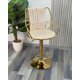 thumbnail image 2 of Taburete Giratorio Tapizado Abu Dhabi - Beige, 2 of 3