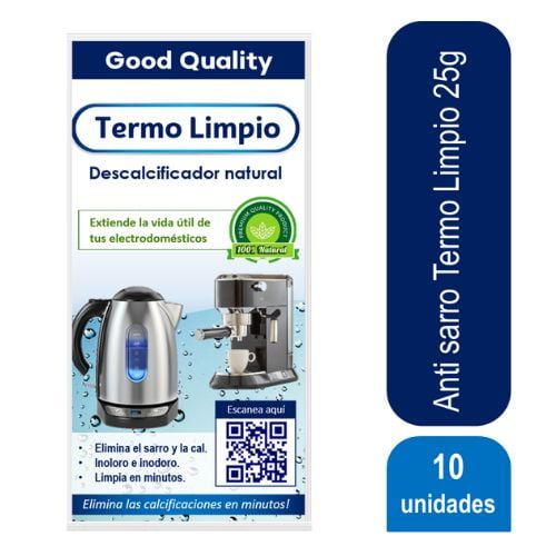 Antisarro Ecológico Termo Limpio 10x25g
