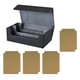 thumbnail image 3 of Caja De Baraja De Cartas Coleccionables, Juguete De Tarjeta De Recolección Fuerte, Estuche Para Tarjetas Deportivas De Cuero PU, Negro, Gris Y Caqui, 3 of 5