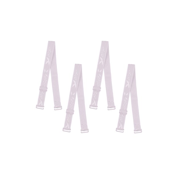 INSPIRE CHIC Correas de Sujetador para Mujeres 2 Pares 10/12/15/18/20mm Ancho Correas Elásticas Ajustables para Hombro Púrpura-Patrón de Flores-15mm
