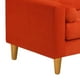 thumbnail image 3 of Sofa Retro 3C Felpa 04 Naranja, 3 of 6