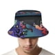 thumbnail image 4 of Sombrero Bucket Desmarcar Los Doomies Negro/Blanco, 4 of 6