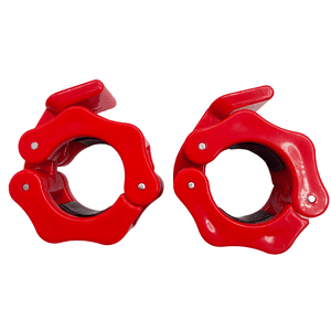 Linea Sport - Par De Collarines Para Barra Preolímpica Rojo