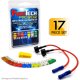 thumbnail image 2 of Surtido de fusibles y portafusibles FuseTech Micro2 APT ATR de 12 V, 17 piezas (2 adaptadores de fus, 2 of 9