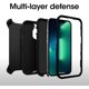 thumbnail image 5 of Funda OtterBox Defender iPhone 13 Pro Edición sin pantalla, negra, 5 of 8