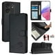 thumbnail image 1 of Funda tipo cartera FOXDOCK para BLU View 5 con soporte, ranuras, RFID, diseño de gato, 1 of 5