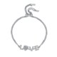 thumbnail image 1 of Pulsera de Cadena Ajustable de Moissanita para Mujer Color D VVS1 Pulseras de Plata Esterlina S925 con Diamantes Pulseras de Eslabones para Mujer con Certificado, 1 of 8