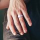 thumbnail image 5 of Anillo de boda de goma de silicona ROQ Comfort Fit para hombre, 8 mm de ancho, 5 of 8