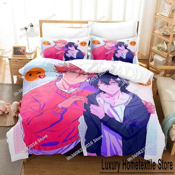 Buddy Daddies Bedding Set Bed Set Adult Kid Bedroom Duvetcover Sets Home Textile Bed Sheets