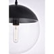 thumbnail image 5 of Lámpara Colgante Living District Eclipse Negra Transparente 110V, 5 of 6