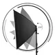 thumbnail image 2 of Softbox Para 1 Ampolleta + 1 Ampolleta 125w, 2 of 3
